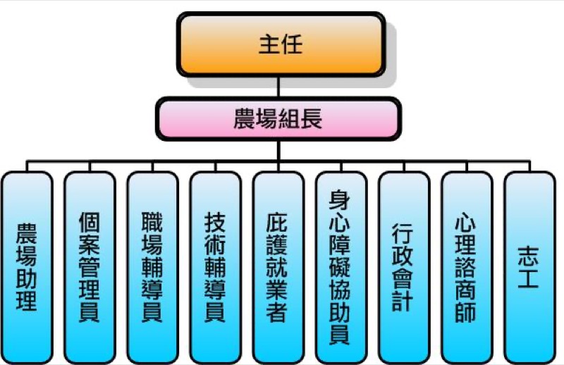 慈沁庇護農場人事配置圖